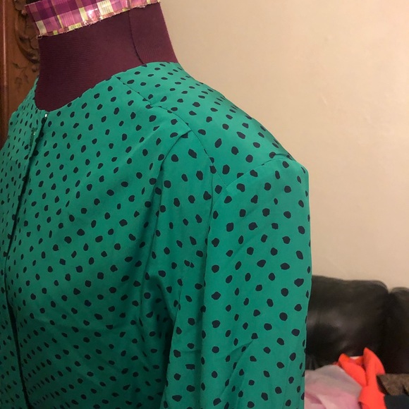 Vintage one of a kind polka dot dress - Picture 4 of 8